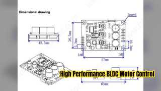Scheda driver del controller motore JYQD V8.3E 15A BLDC
